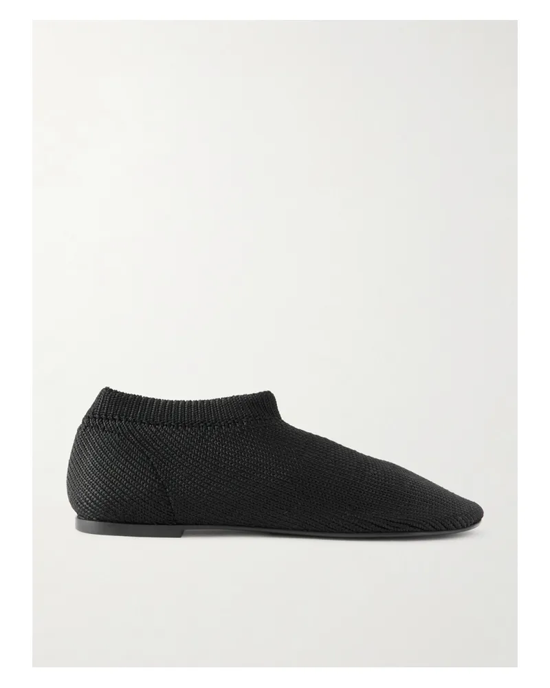 Proenza Schouler Glove Flache Schuhe Aus Strick - Schwarz Schwarz
