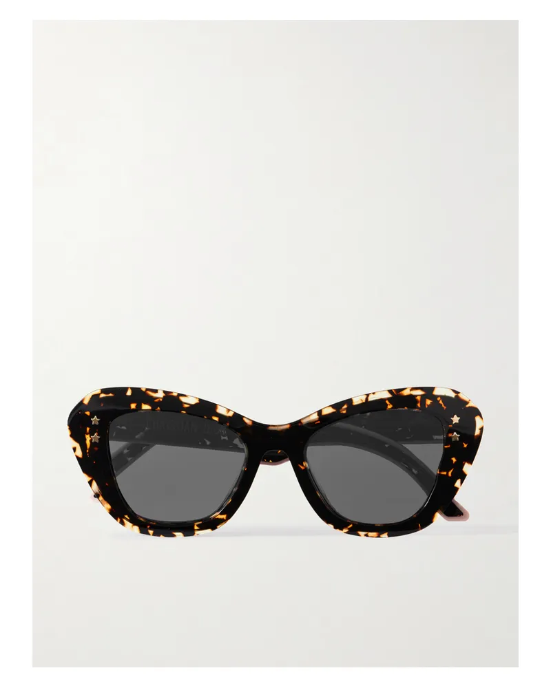 Dior Diorpacific B3u Sonnenbrille Mit Cat-eye-rahmen Aus Azetat In Hornoptik Horn