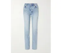 Straight-leg Jeans - Blue