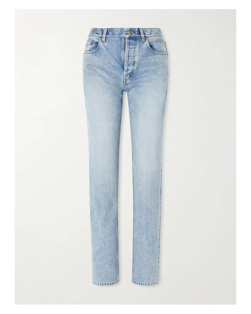 Saint Laurent Straight-leg Jeans - Blue Blue