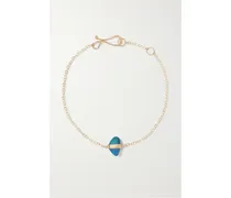 Armband aus 14 Karat Gold mit Opal