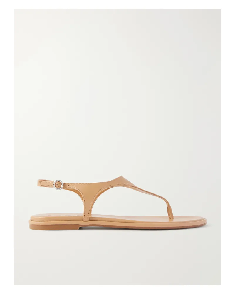 aeyde Raine Leather Thong Sandals - Neutrals Neutrals