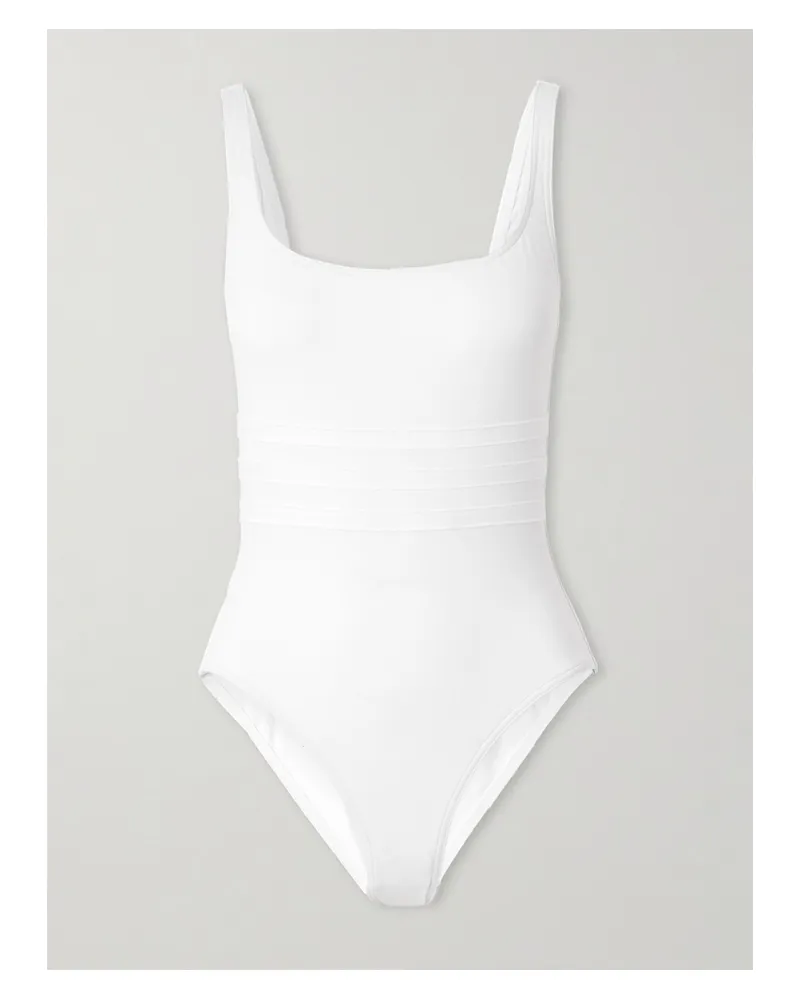 Eres Les Permanents Asia Paneled Swimsuit - White White