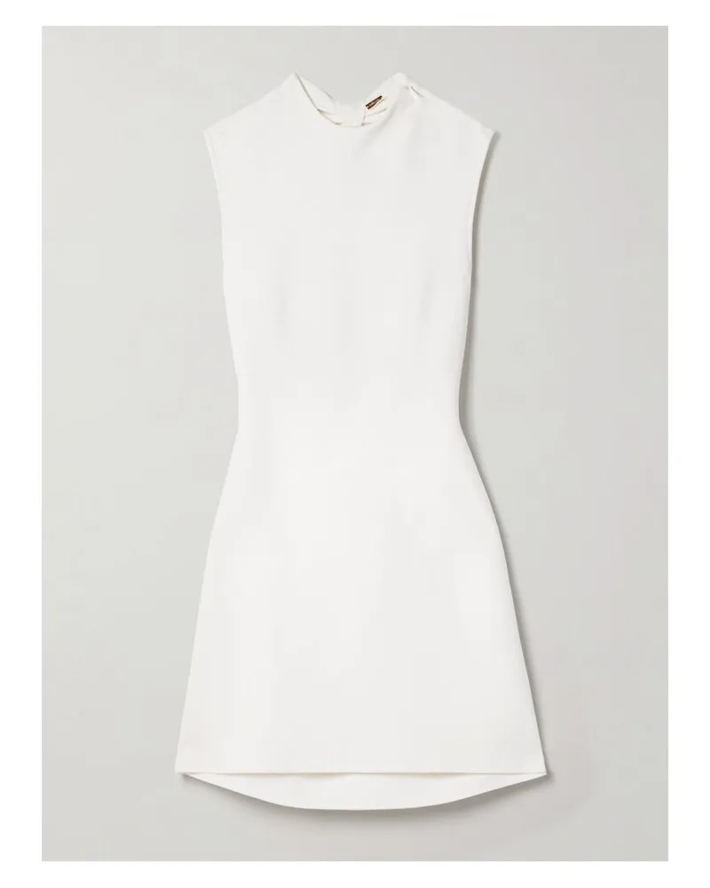 Cult Gaia Harlow Minikleid Aus Stretch-strick Mit Cut-out - Wollweiß Wollweiß