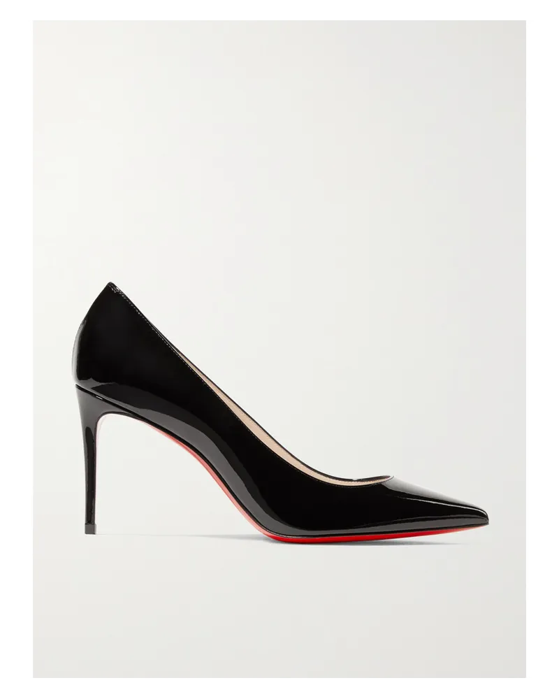 Christian Louboutin Kate 85 Pumps aus Lackleder Schwarz