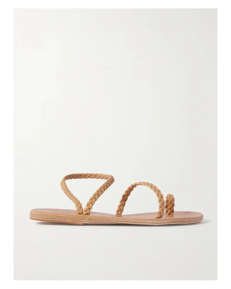 Ancient Greek Sandals Eleftheria Sandalen Aus Geflochtenem Leder - Neutral Neutral