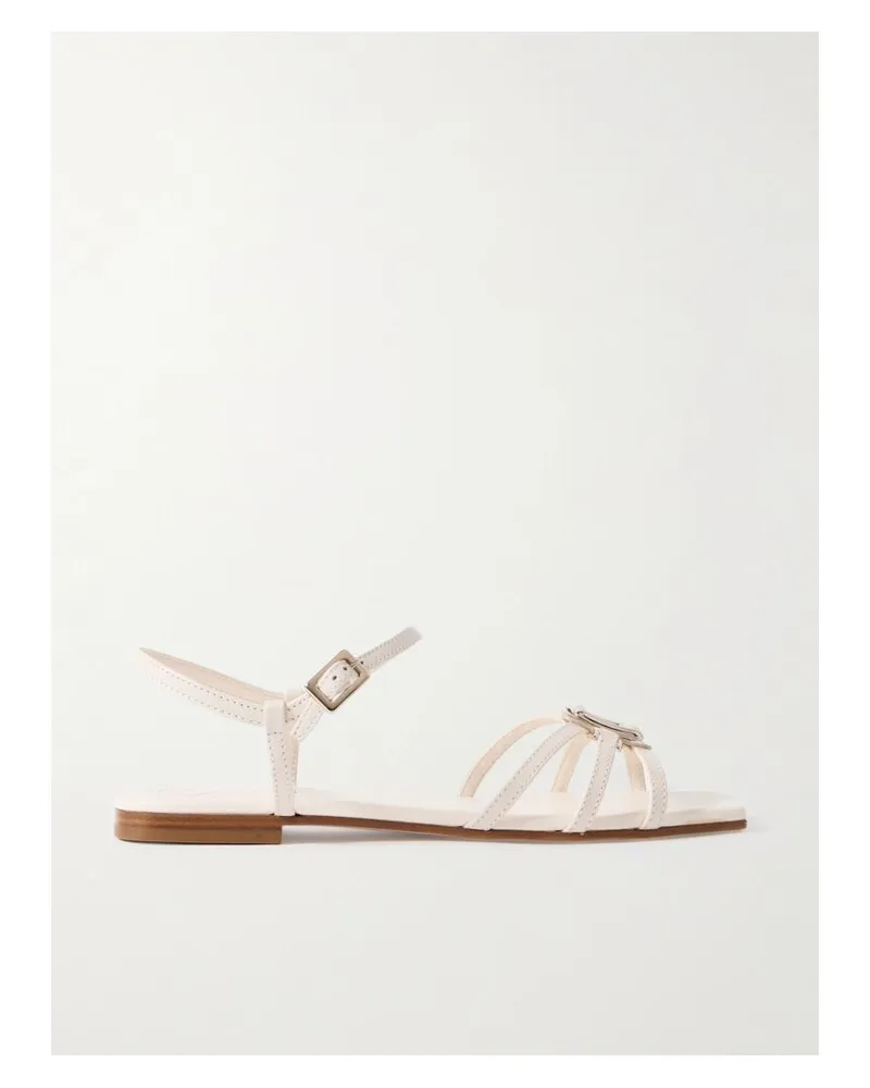 Roger Vivier Viv' By The Sea Sandalen Aus Leder - Creme Creme
