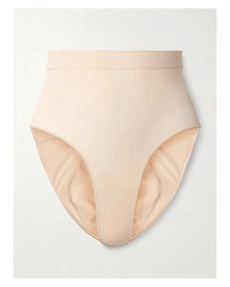 SKIMS Seamless Sculpt Mid Waist Brief – Sand – Höschen - Neutral Neutral