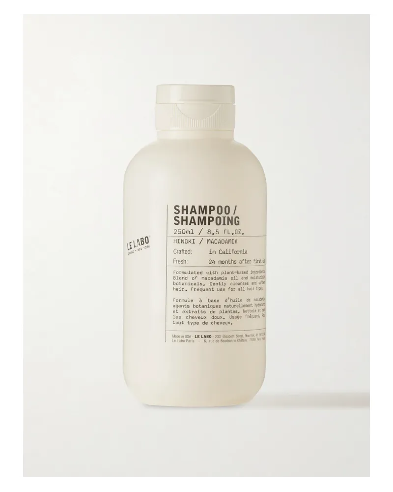 Le Labo Hinoki, 250 Ml – Shampoo Farblos