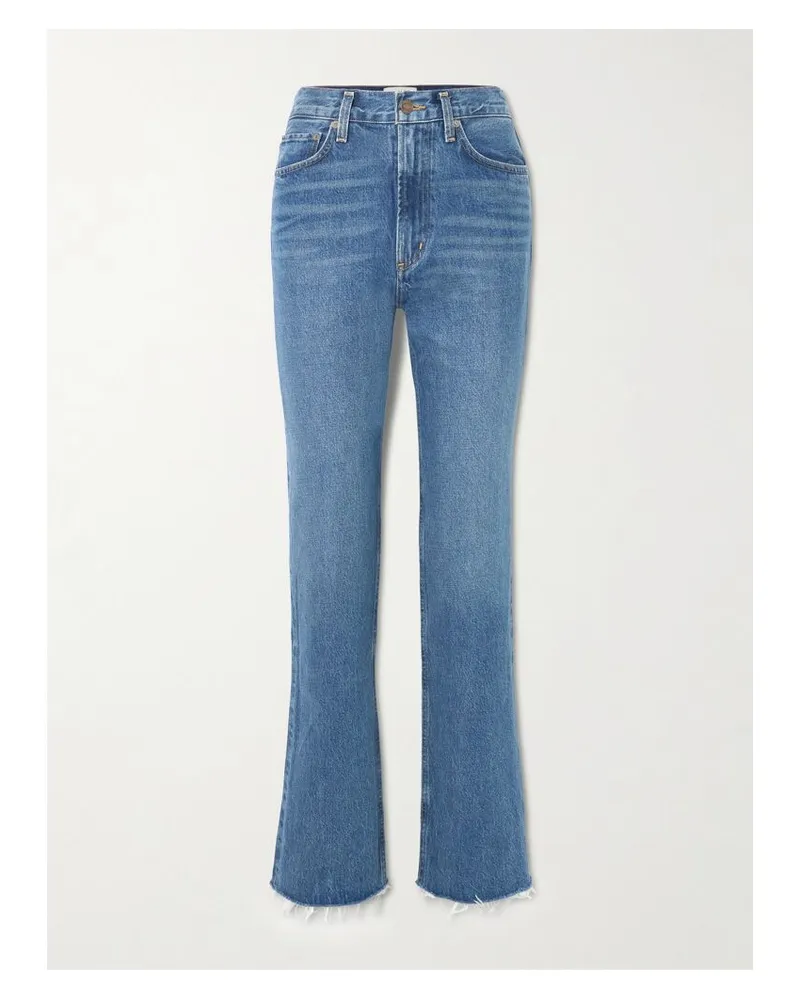 AGOLDE Leena Hoch Sitzende Bootcut-jeans - Blau Blau