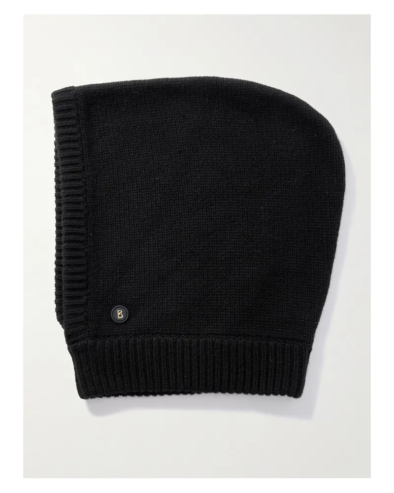 Bogner Benny 1 Kapuze Aus Einer Woll-kaschmirmischung - Schwarz Schwarz