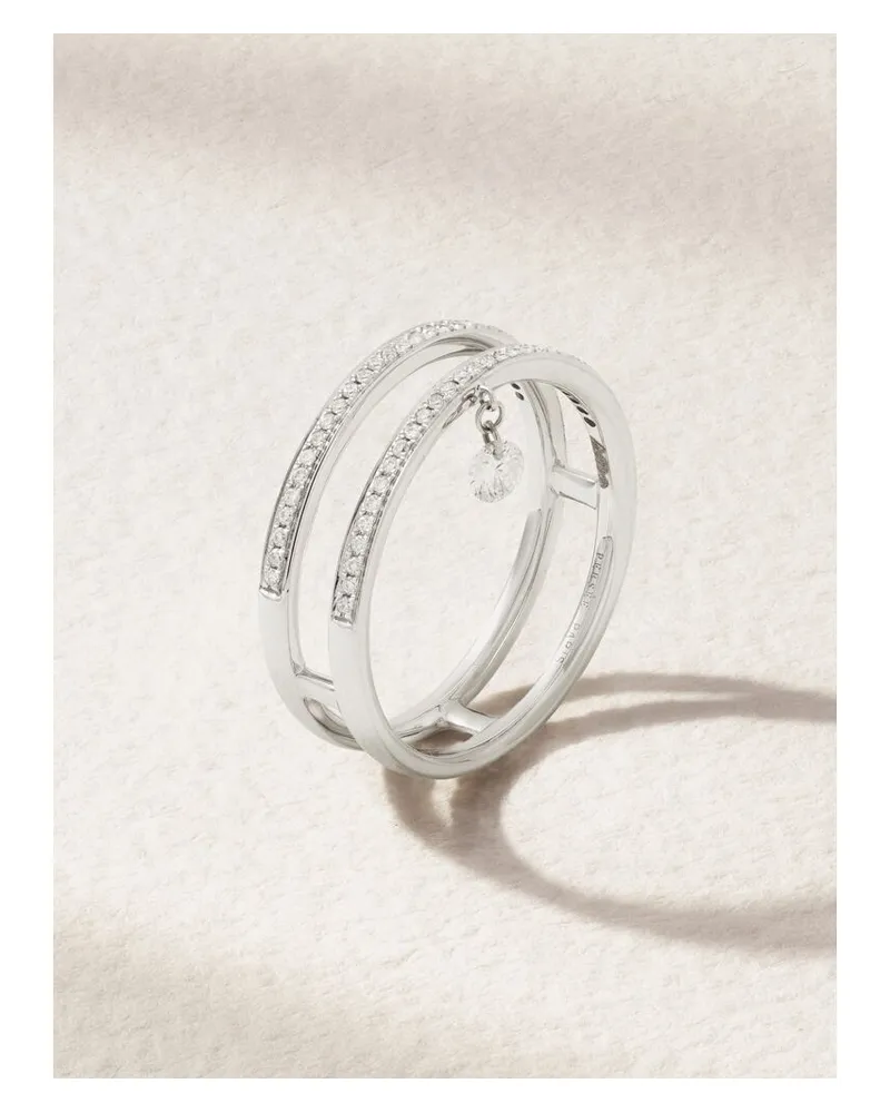 PERSEE Zeus Ring Aus 18 Karat Weißgold Mit Diamanten Gold