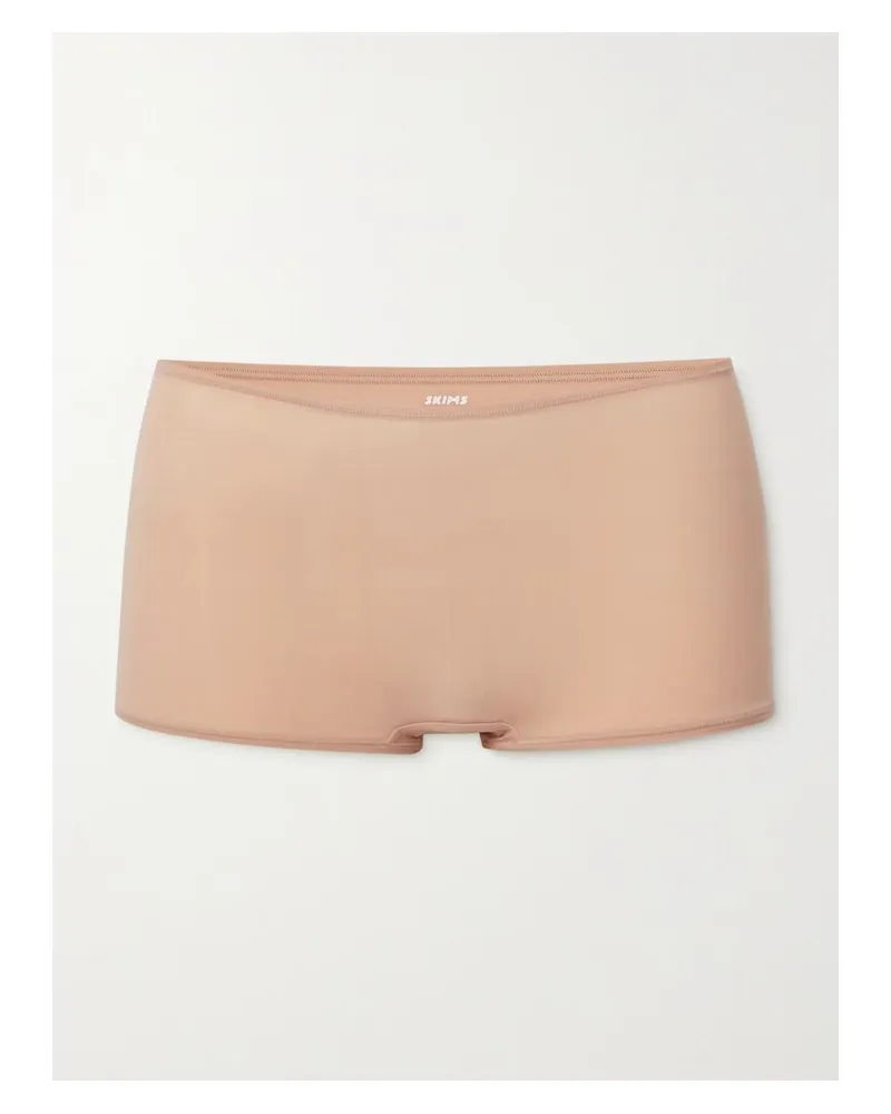 SKIMS Fits Everybody Boy Short – Clay – Höschen - Neutral Neutral