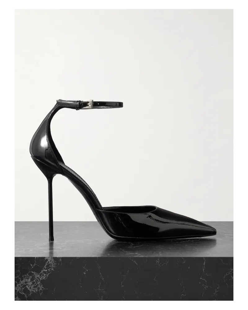 Paris Texas Lidia Pumps Aus Lackleder - Schwarz Schwarz