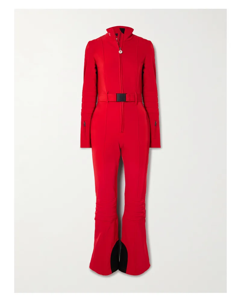 Perfect Moment Jg Skianzug Mit Daunenfüllung Und Gürtel - Rot Rot