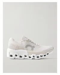 ON Running Cloudmster Sneakers aus Mesh Weiß