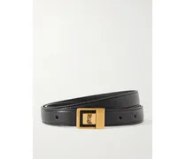Leather Waist Belt - Black