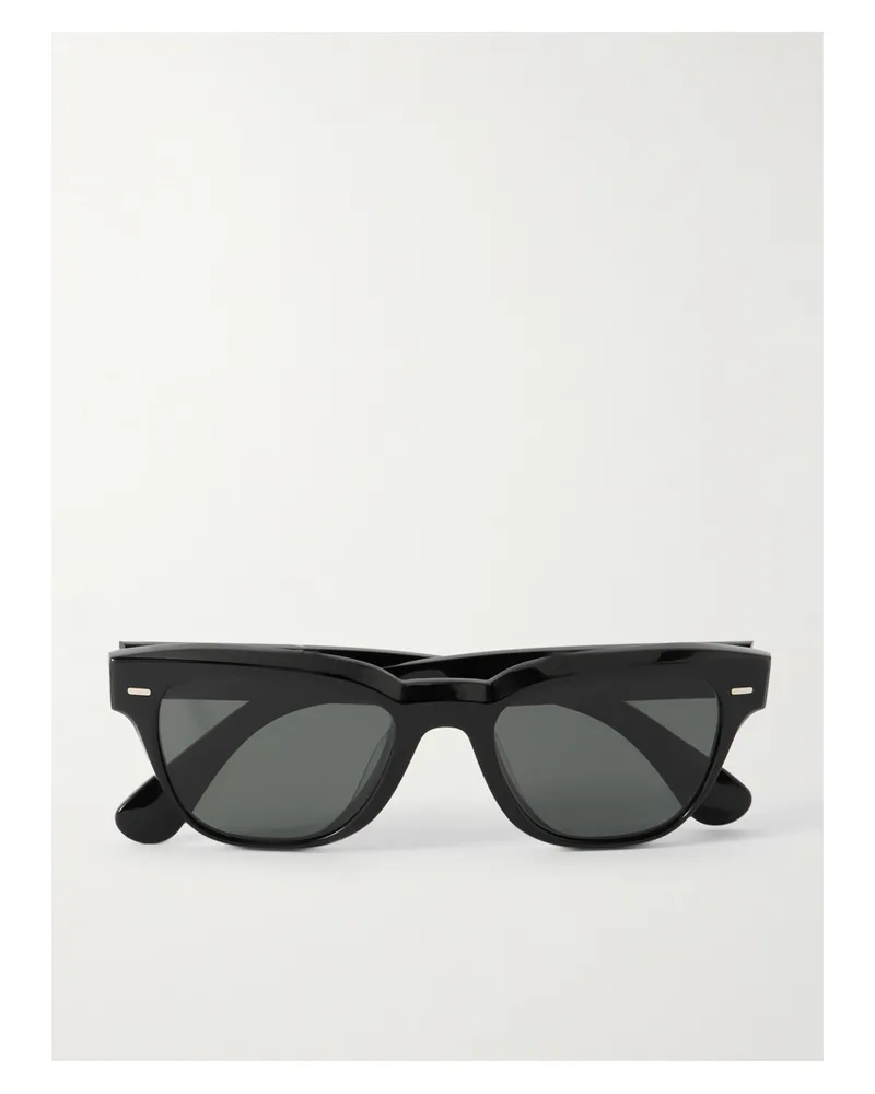 Oliver Peoples Rueny D-frame Acetate Sunglasses - Black Black