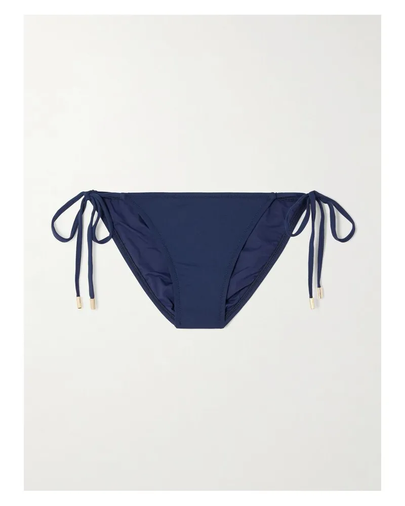 Melissa Odabash Maldives Bikini-höschen Mit Verzierungen - Blau Blau