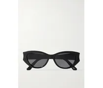 Diorglow B1i Sonnenbrille Mit Cat-eye-rahmen Aus Azetat - Schwarz