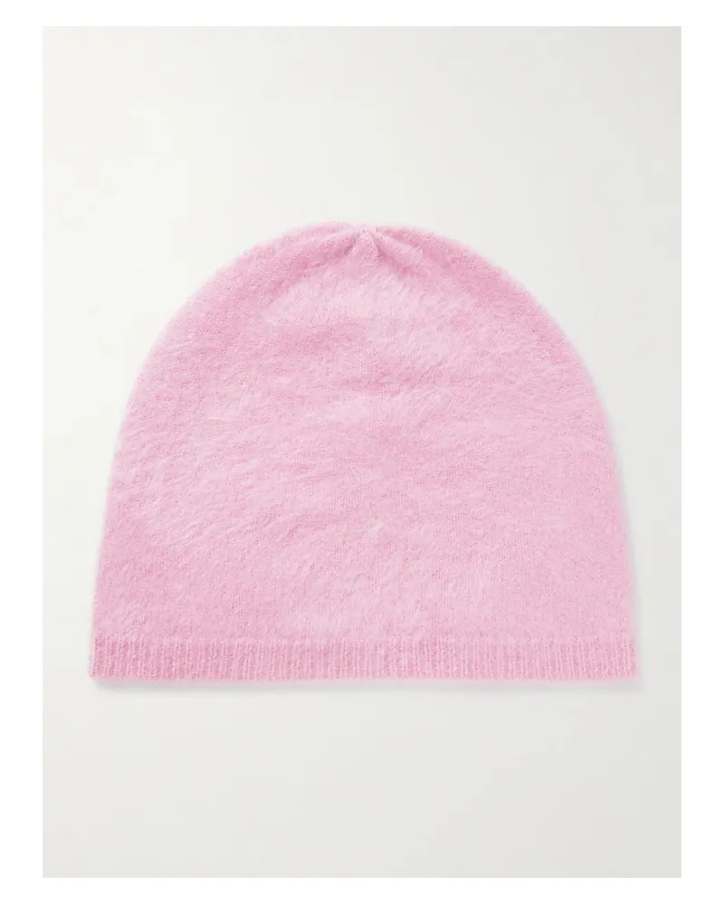 Lisa Yang Beanie Aus Gebürstetem Kaschmir - Pink Pink