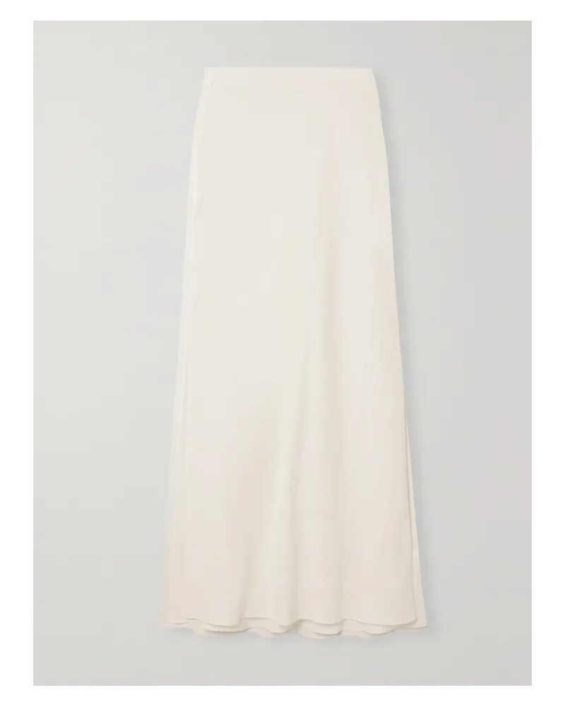 Brunello Cucinelli Maxirock Aus Crêpe - Weiß Weiß