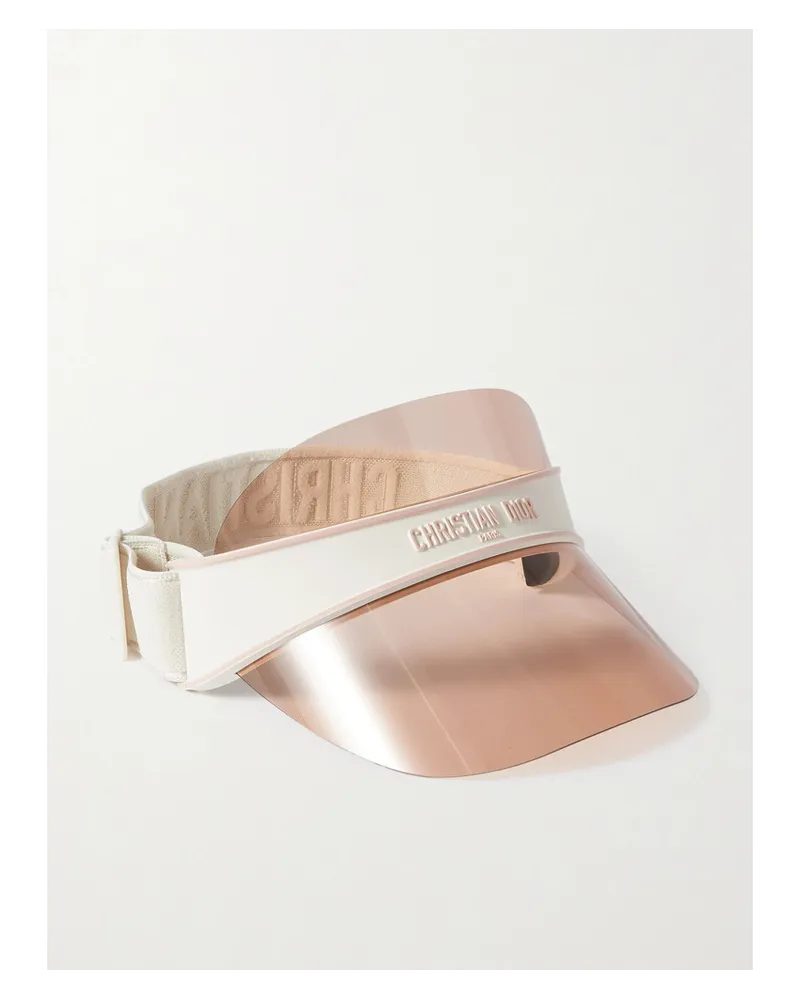 Dior Diorclub V1u Visor aus Perspex® und Jacquard aus einer Baumwollmischung Lila