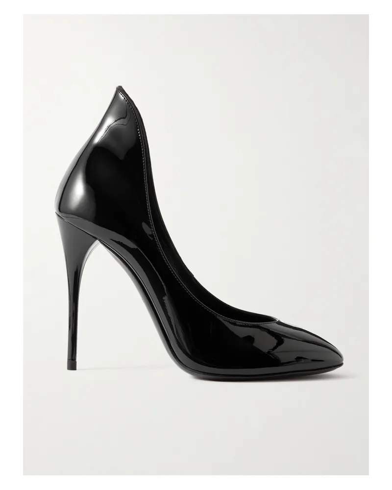 Alaïa Pumps Aus Lackleder - Schwarz Schwarz