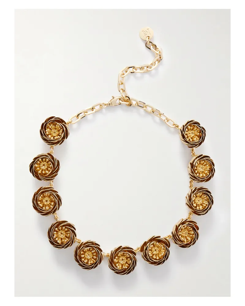Carolina Herrera New York Goldfarbene Kette Gold