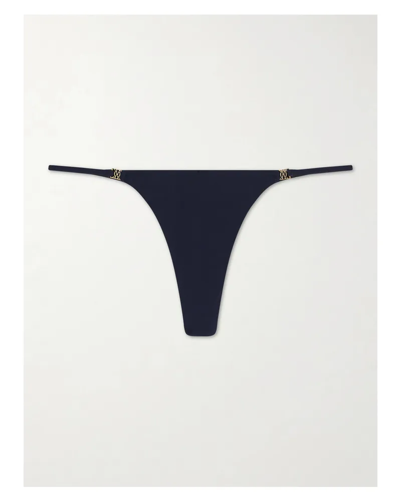 Kiki De Montparnasse Coeur Bikini-höschen - Blau Blau