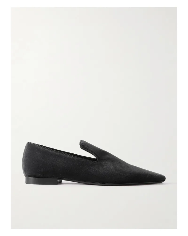 Totême The Venetian Loafers Aus Veloursleder - Grau Grau