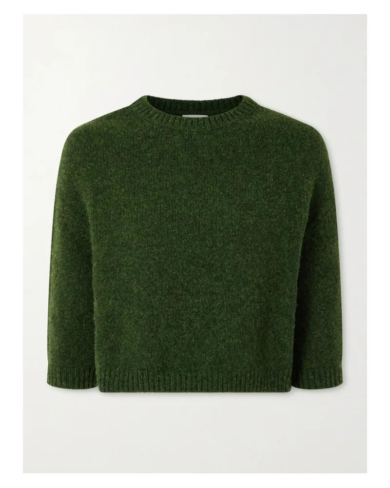 KHAITE Sabina Cashmere Sweater - Green Green