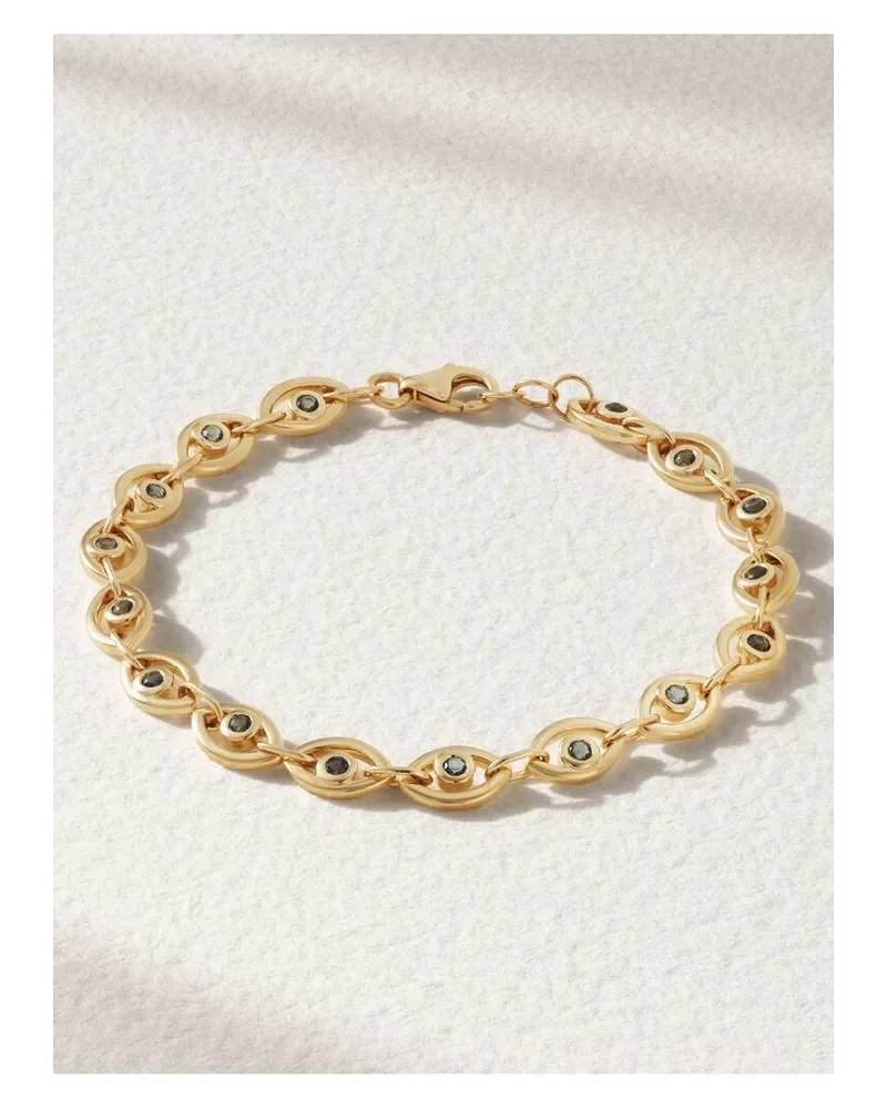 Melissa Joy Manning Armband Aus 14 Karat Gold Mit Topasen Gold