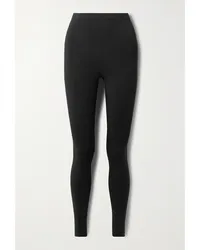 Another Tomorrow Net Sustain Leggings aus Stretch-lenzing™-lyocell Schwarz