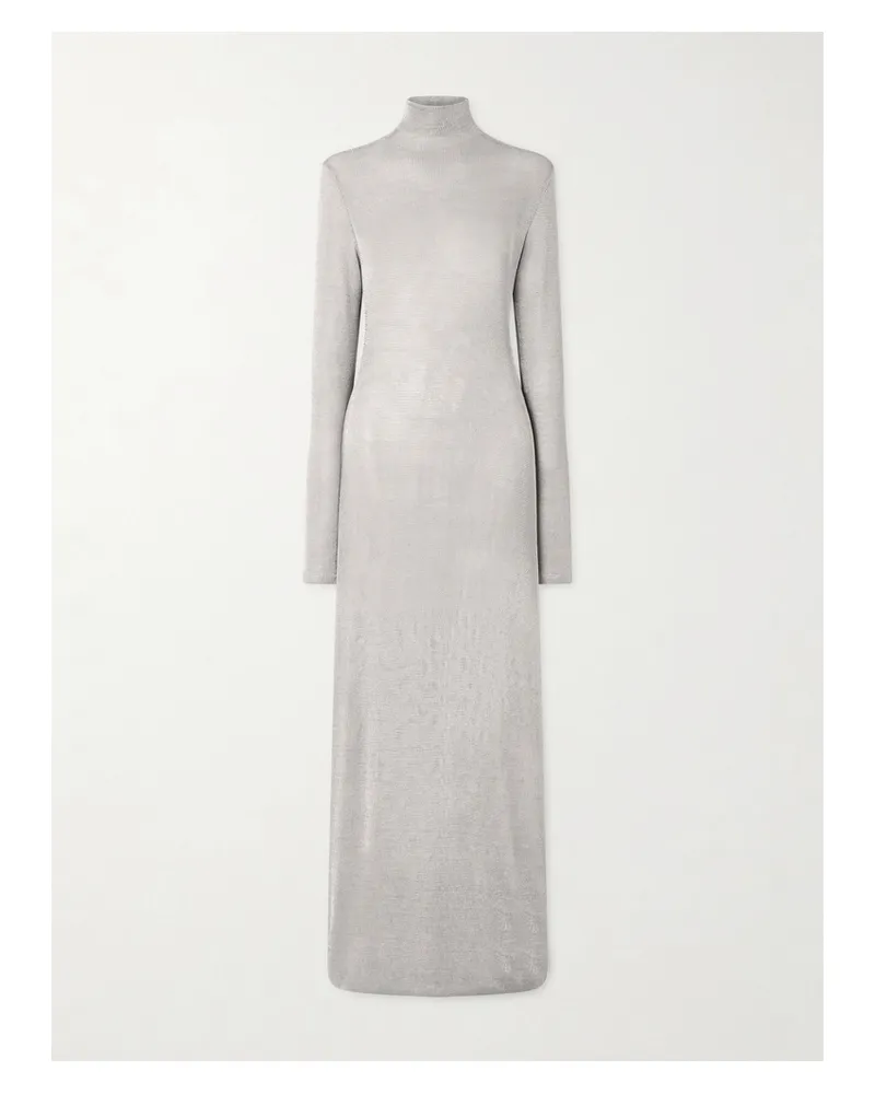 TOVE Torra Maxi Dress - Silver Silver