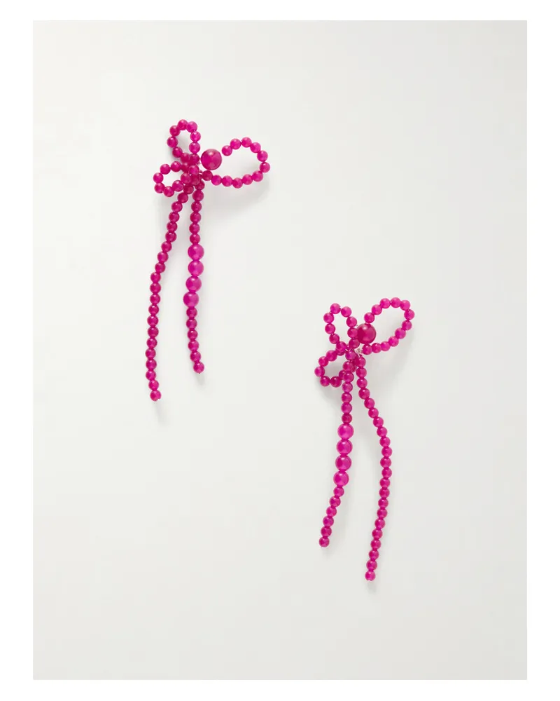 Completedworks Chalcedony Bead Earrings - Pink Pink