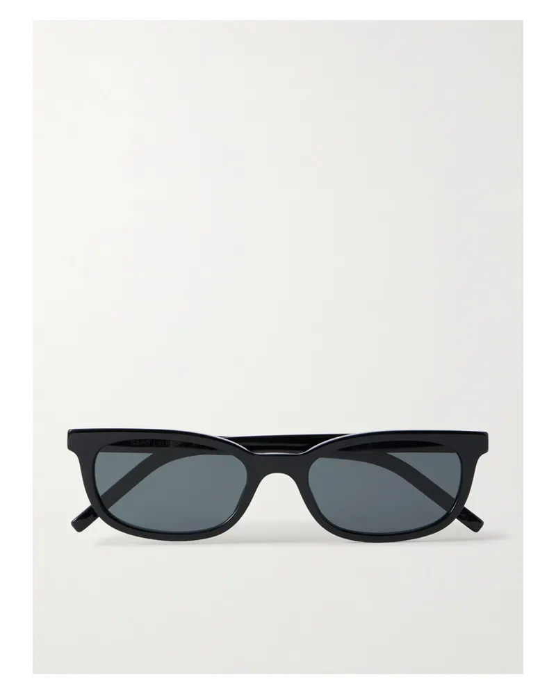 Saint Laurent Sonnenbrille Mit Cat-eye-rahmen Aus Azetat - Schwarz Schwarz