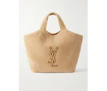 Icare Maxi Shearling Tote - Cream