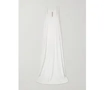 Tank Organic Cotton-jersey Gown - White