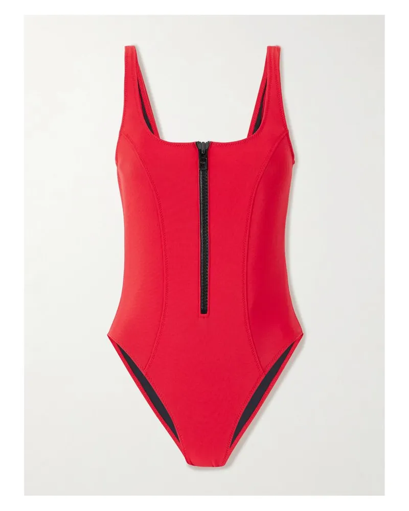 Lisa Marie Fernandez Jasmine Badeanzug Aus Neopren - Rot Rot