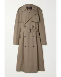 Balenciaga Trenchcoat aus Einer Woll-baumwollmischung Neutral