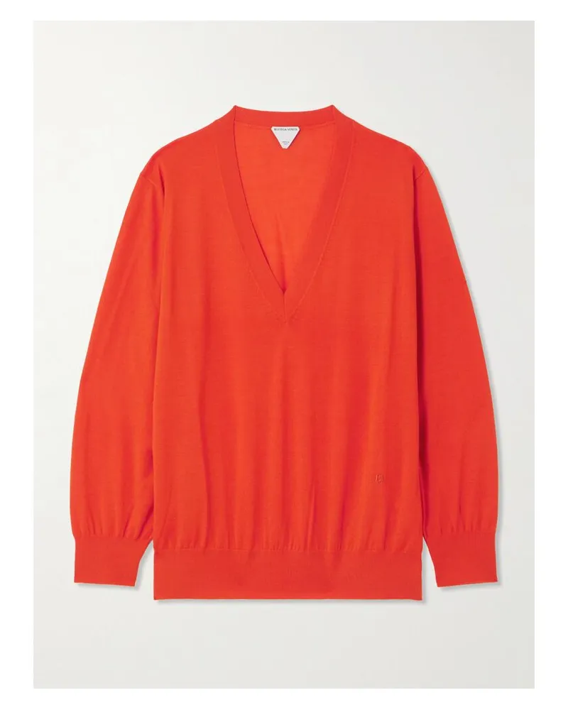 Bottega Veneta Kaschmirpullover - Rot Rot