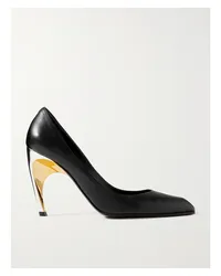 Alexander McQueen Armadillo Pumps aus Leder Schwarz