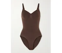 Seamless Sculpt Brief Bodysuit – Cocoa – Body - Braun