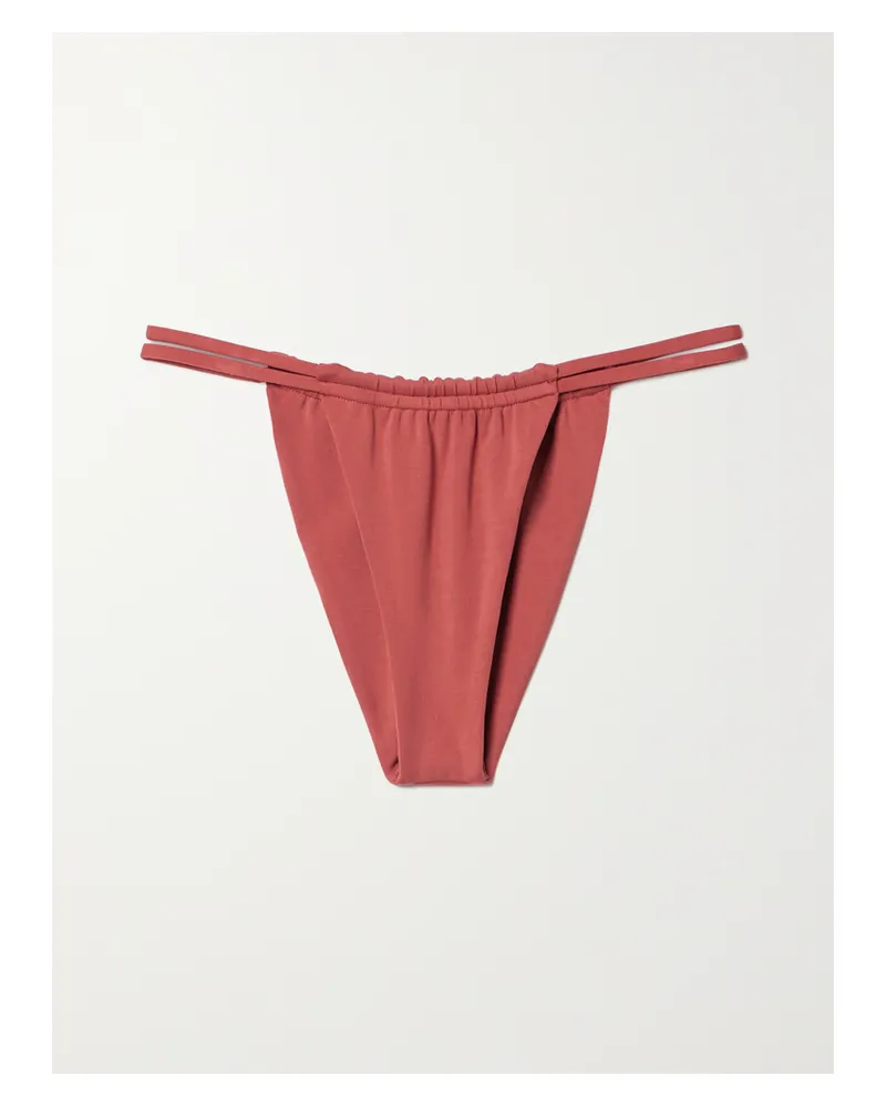 Mara Hoffman Net Sustain Coco Bikini-höschen - Rot Rot