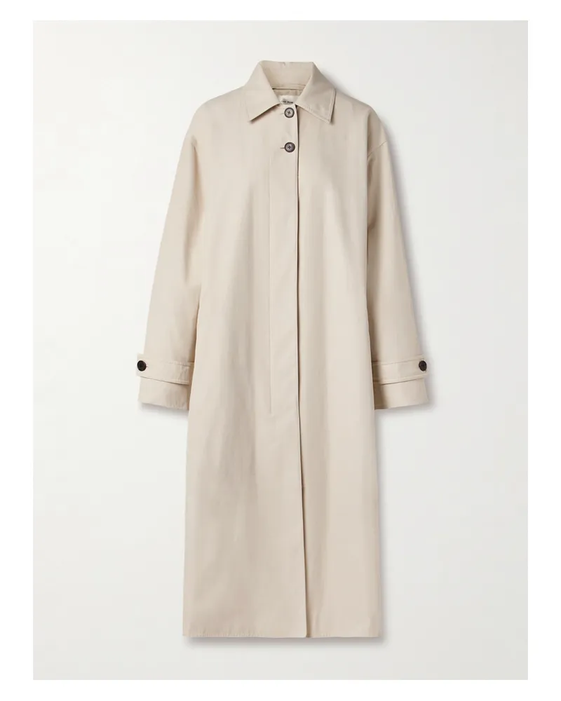 The Row Lolana Trenchcoat Aus Shell - Elfenbein Elfenbein