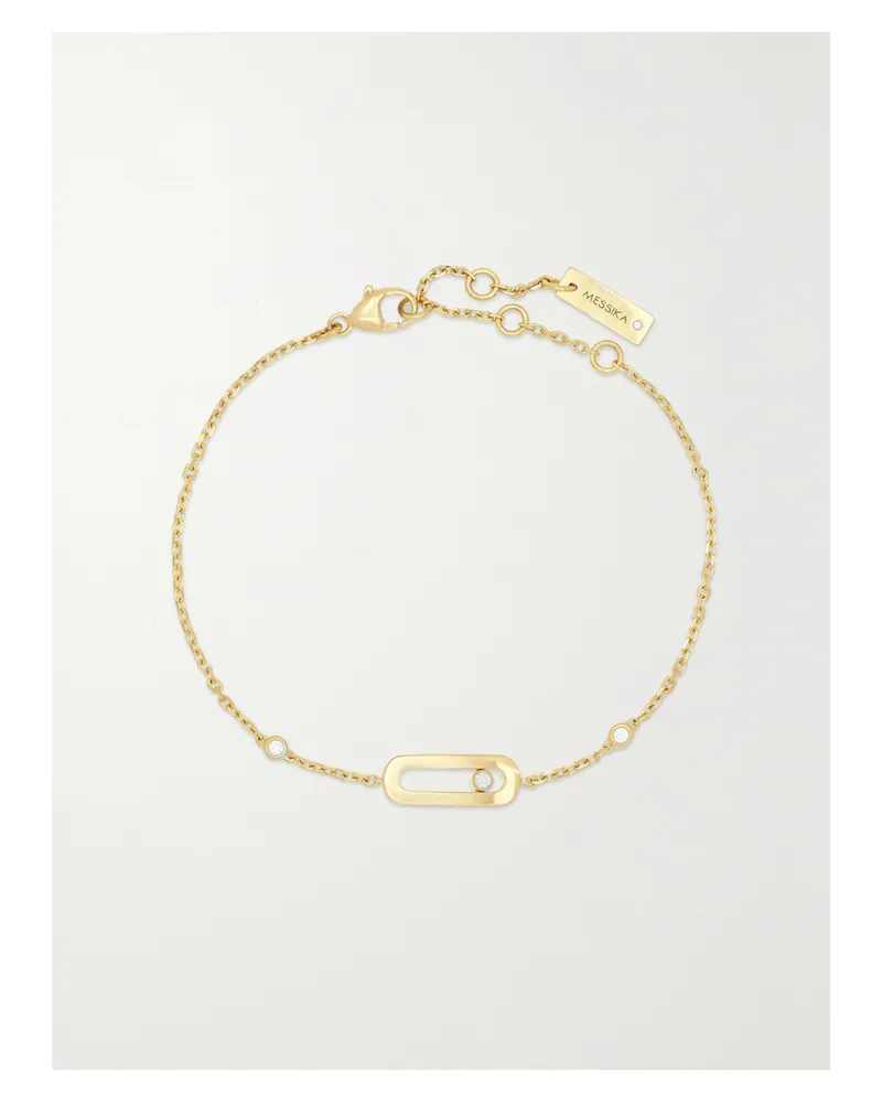 Messika Move Uno Armband Aus 18 Karat Gold Mit Diamanten Gold