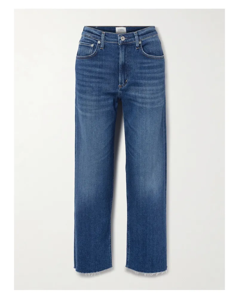 Citizens of humanity Palma Hoch Sitzende Jeans Blau