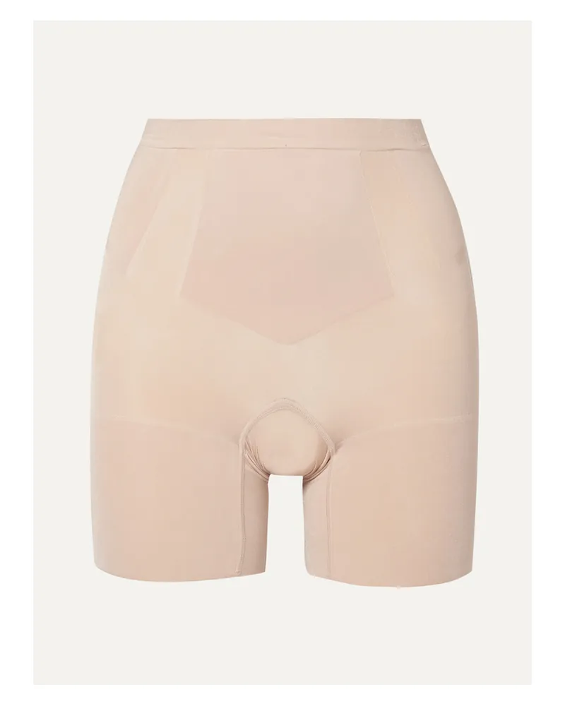 Spanx Spanxsculpt Oncore Mid-thigh Shorts - Neutrals Neutrals