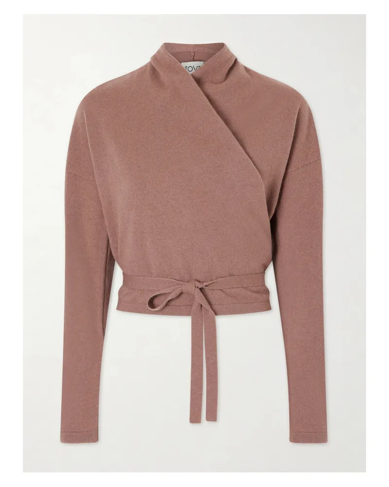 TOVE Kay Wickel-cardigan Aus Kaschmir - Pink Pink